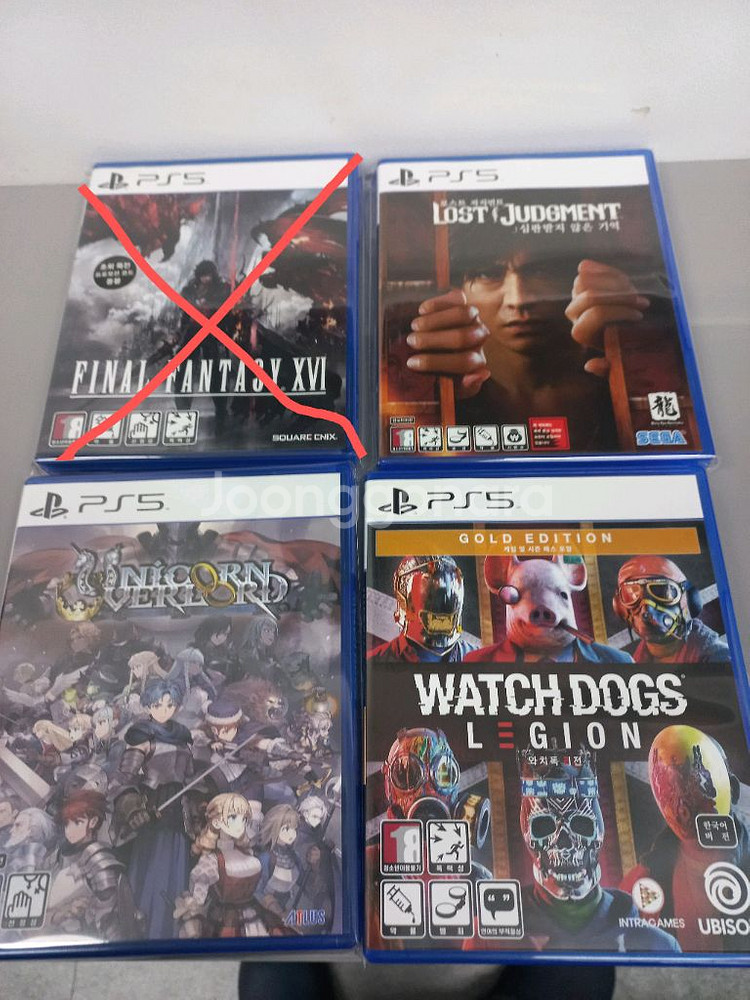 PS5 로스트저지먼트 심판받지 않은 기억, 유니콘 오버로드, 와치독스 리전 팜--0