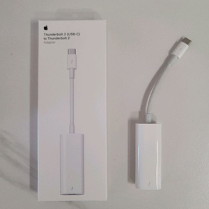 썬더볼트3 USB-C to 2 어댑터(애플정품), 코닝 썬더볼트2. 5.5m 판매합니다.