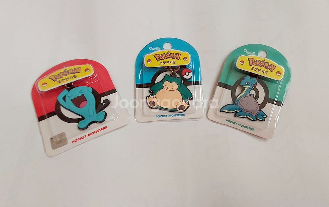 포켓몬키링 미개봉 7종 판매-3천원~1만원--2
