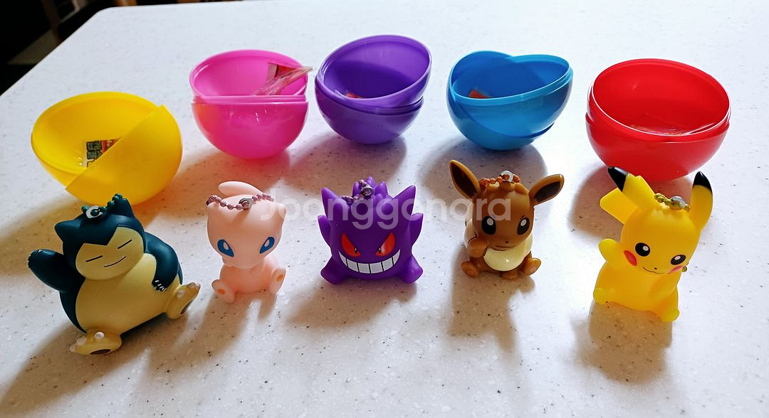 포켓몬키링 미개봉 7종 판매-3천원~1만원--3