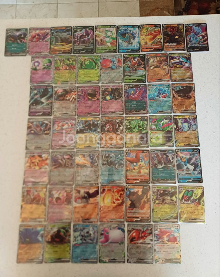 포켓몬카드 더블레어카드 판매-1천~8천--1