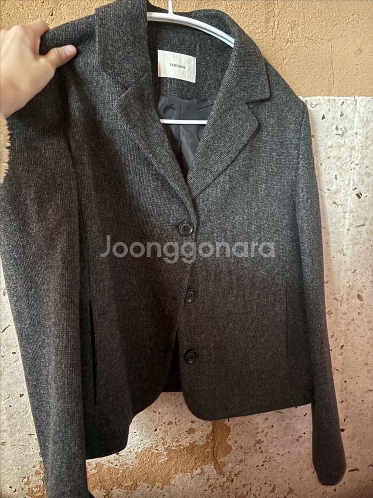버베인 챠콜자켓--0