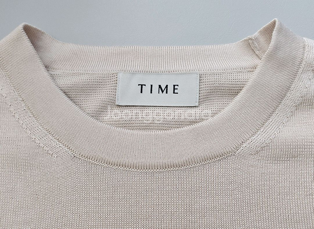 타임옴므 실크 니트--3