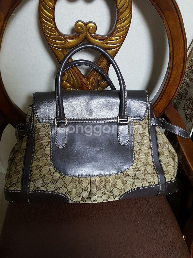 정품구찌숄더백--1