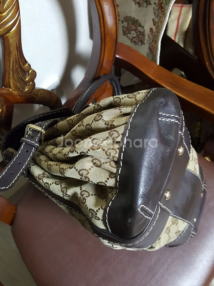 정품구찌숄더백--6