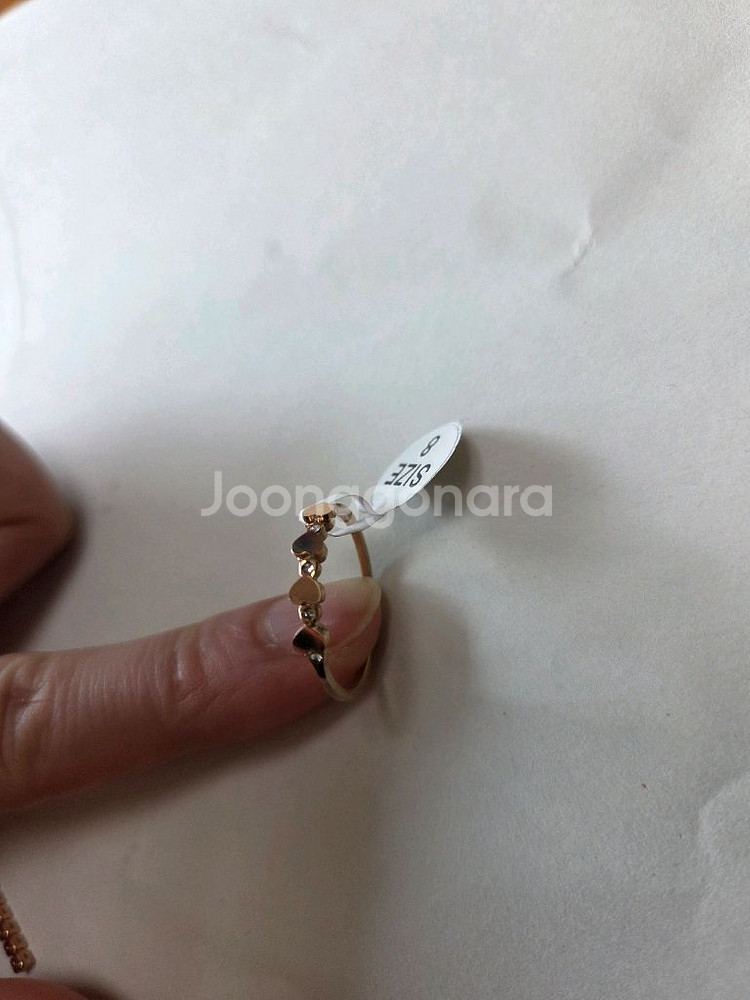 새상품 써지컬 귀걸이 반지2개 일괄--4