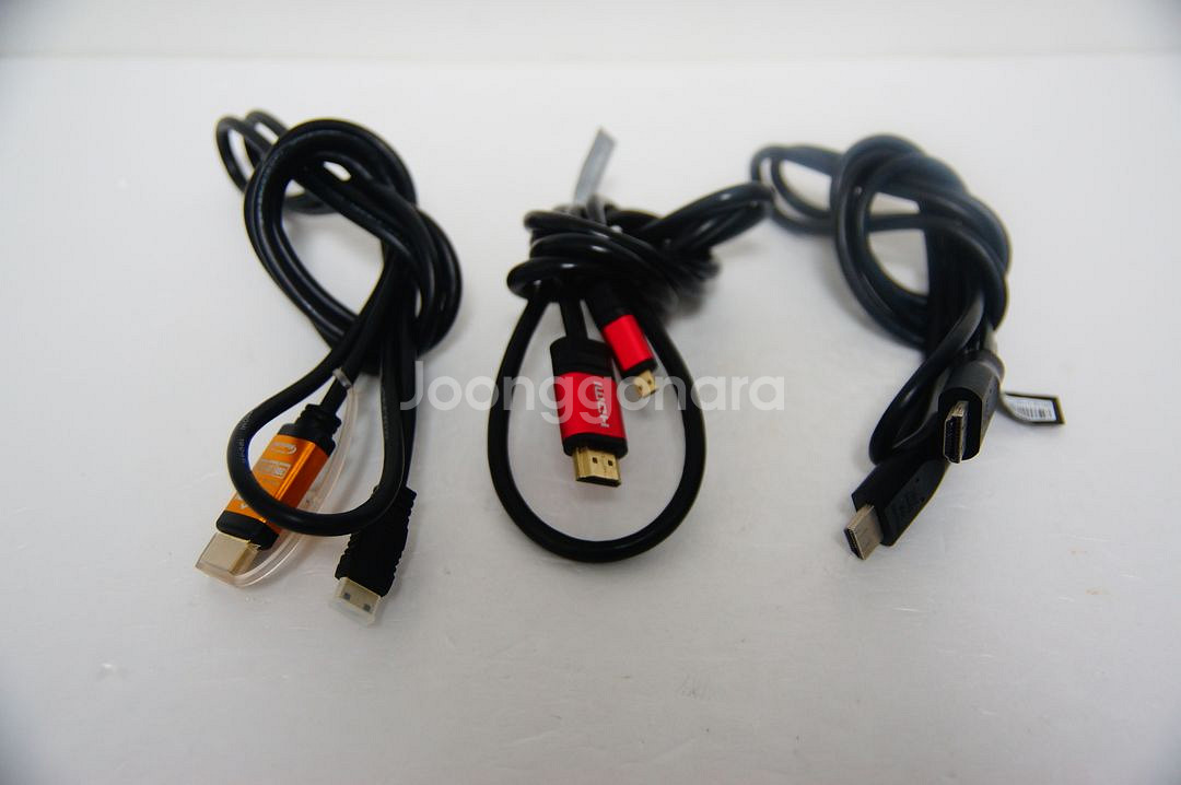 HDMI 케이블 여러개(Mini, Micro, 일반)--0