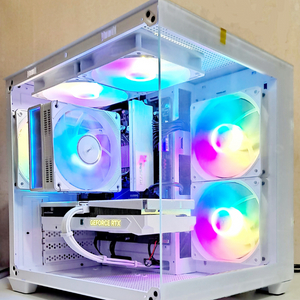 인텔 i5 14400F RTX5060 램32G 화이트 컴퓨터 본체