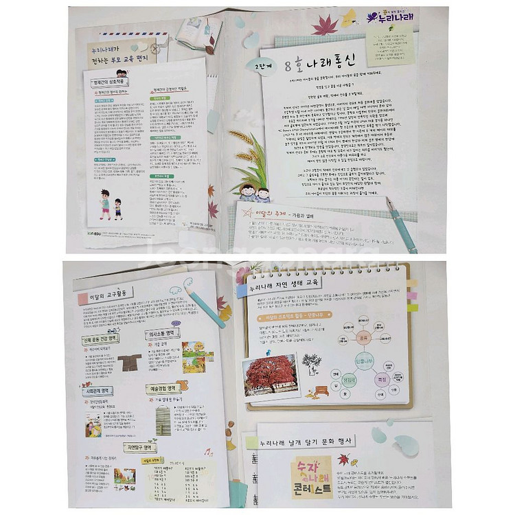 [새제품]놀이중심 누리나래 교구교재세트-통합프로그램(다-8호)--7