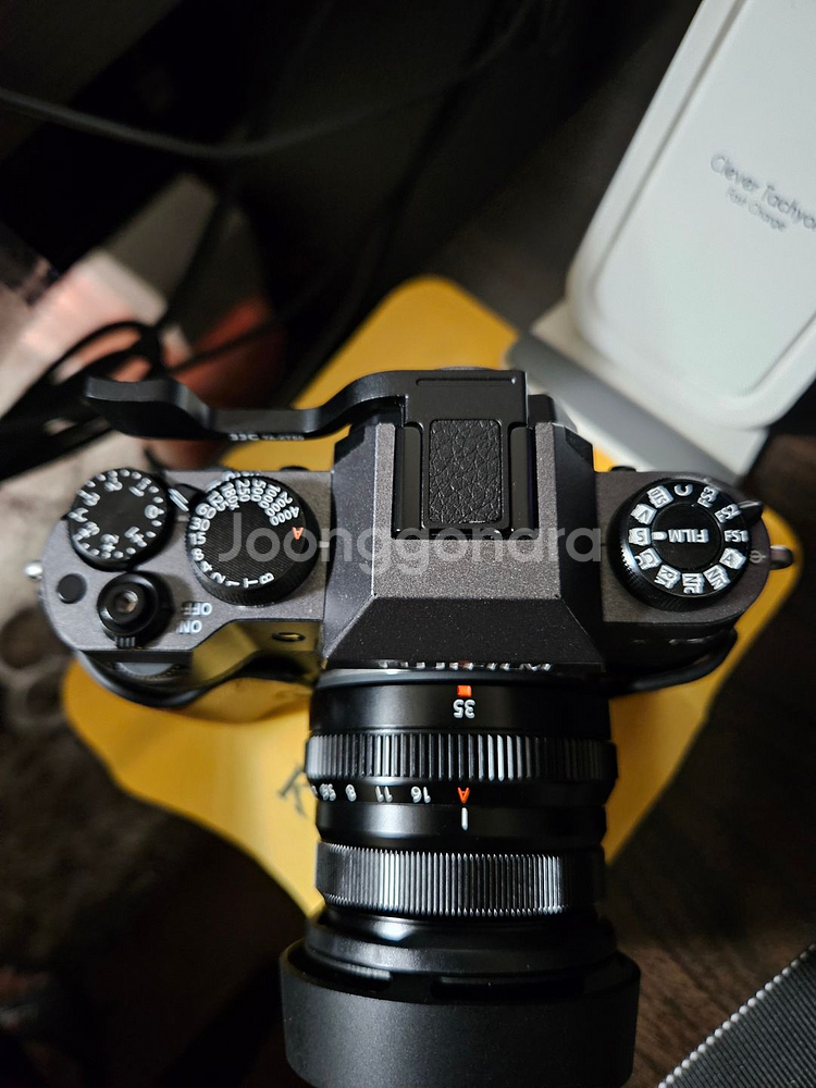 후지 x-t50 블랙 신품급 바디와 xf35mm f2 렌즈--3