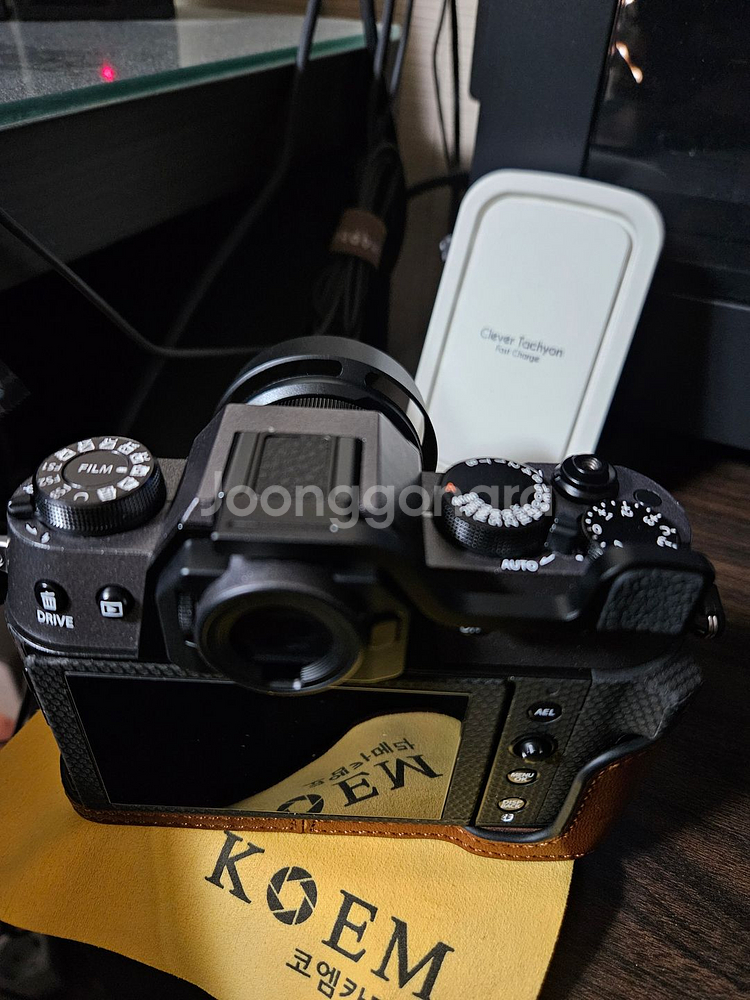 후지 x-t50 블랙 신품급 바디와 xf35mm f2 렌즈--5