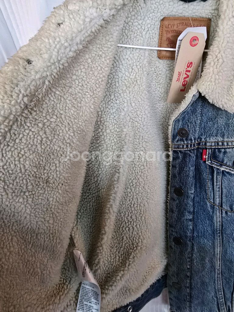 리바이스 양털청자켓--4