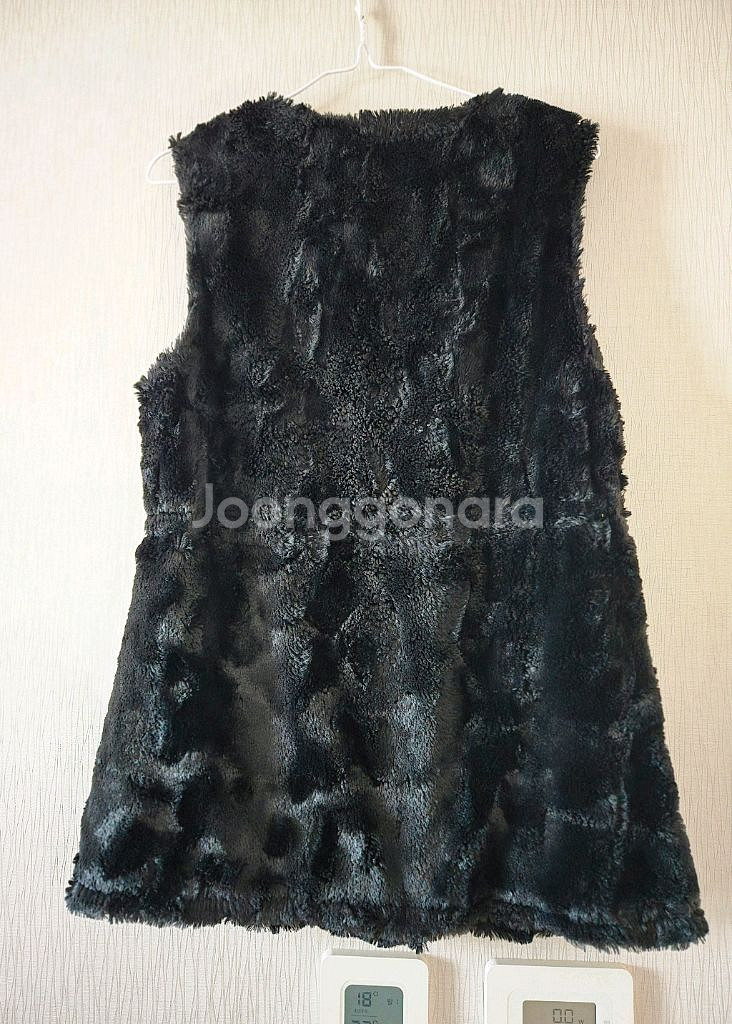 Eclair 퍼조끼 블랙 95--1