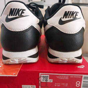 나이키 코르테즈 레더 블랙 260mm . 택배비 포함 5만4천원