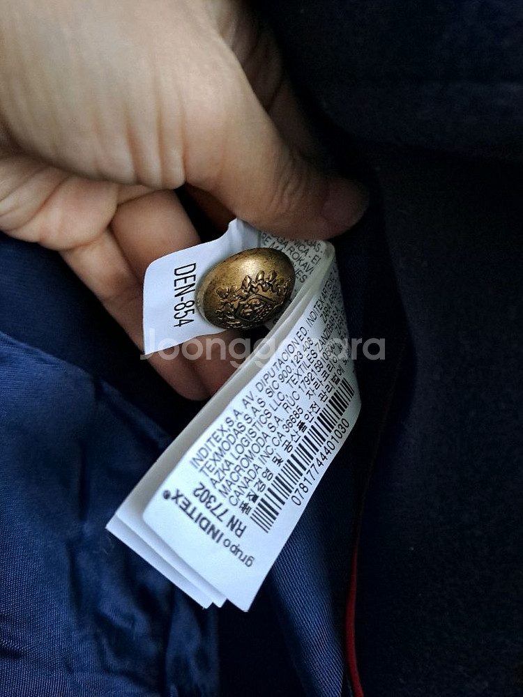 자라 우먼 톰브라운 더블브레스트 코트--2