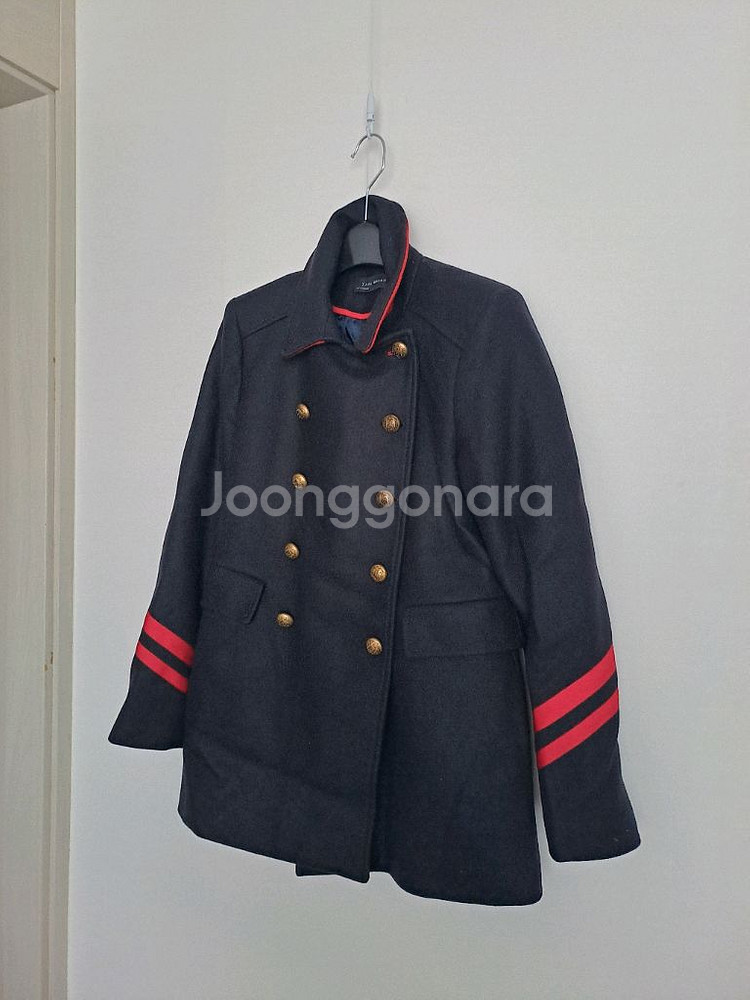 자라 우먼 톰브라운 더블브레스트 코트--0