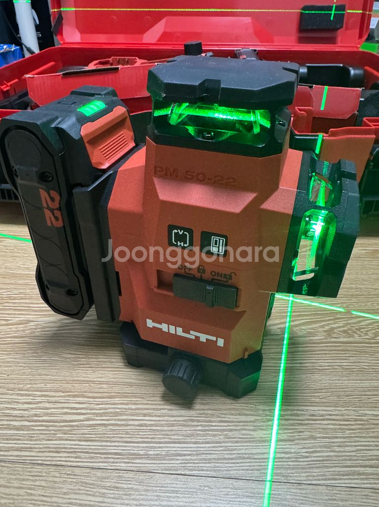 힐티 PM-50-GS 레이저 레벨기 세트--0