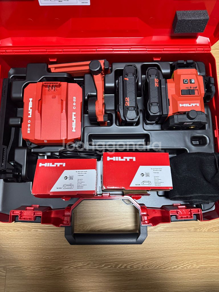 힐티 PM-50-GS 레이저 레벨기 세트--1