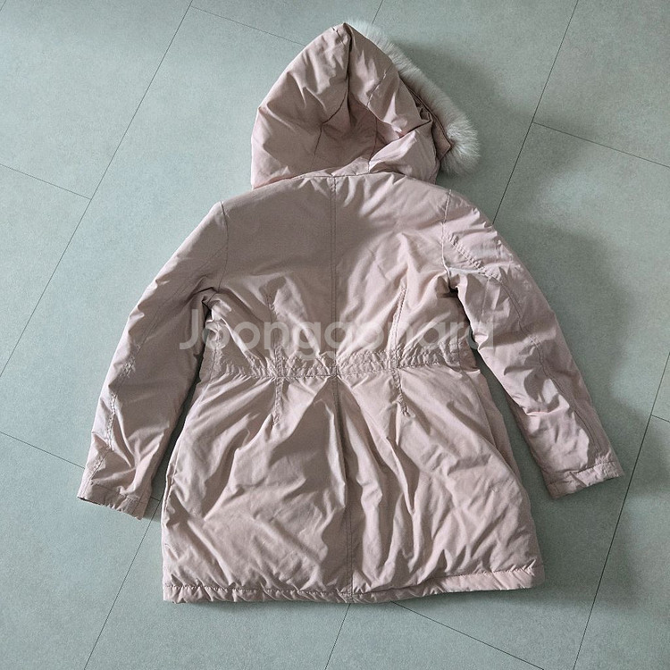 몽클레어키즈 여아 롱패딩 10y 리얼폭스퍼--2