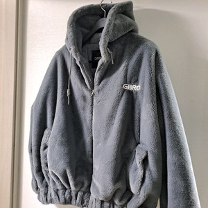 GBRO 퍼이크퍼 후드집업 XL