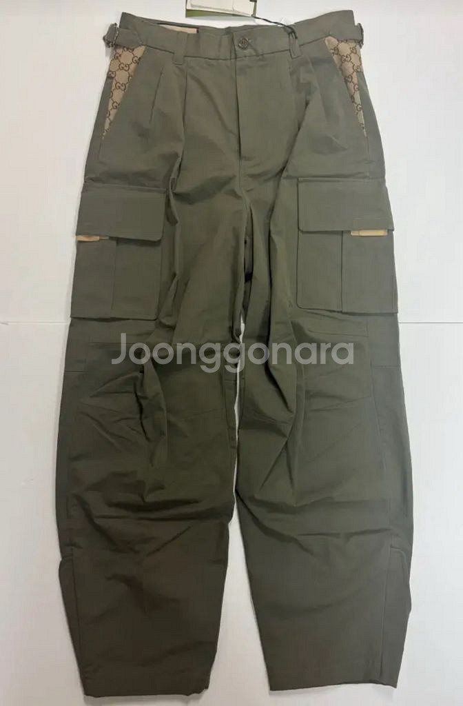 구찌 남성 자카드 gg 바지 gucci--0