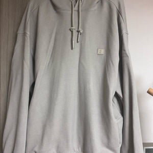 솔리드옴므 백로고 후드 48사이즈