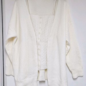 니트가디건세트 새상품 택포