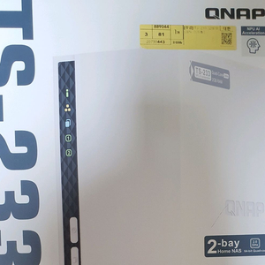 큐냅(qnap) NAS TS-232 HDD 4TBx2개 이미지