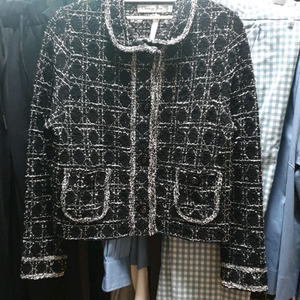 디올 트위드 자켓