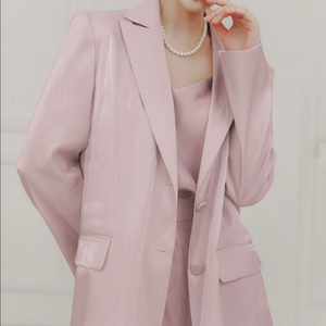 그레이스유 데이지 새틴 자켓 택O 새상품 정가 234000