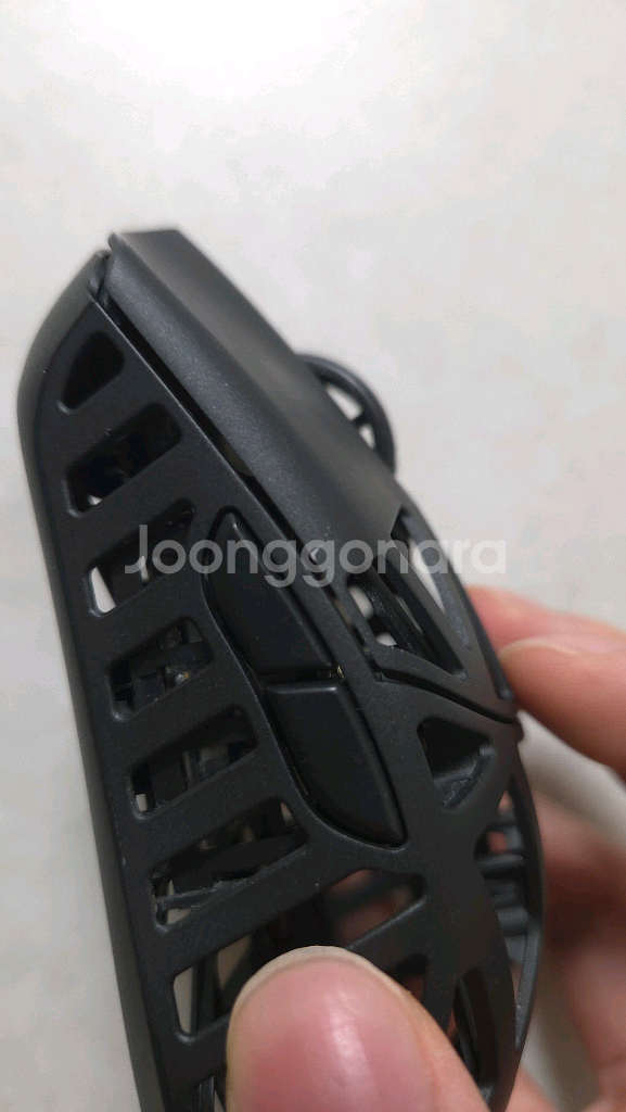 WLMOUSE BEAST X MAX 짐승 맥스 타공 블랙--5