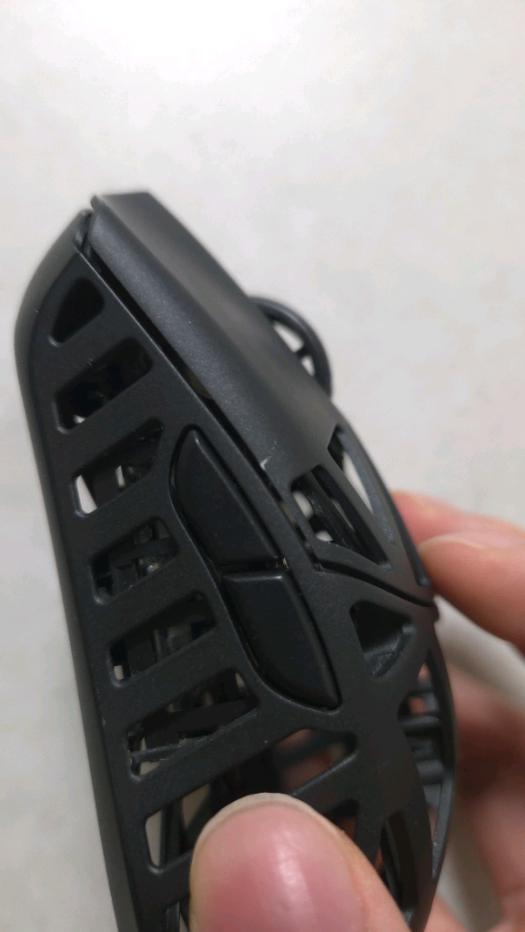 WLMOUSE BEAST X MAX 짐승 맥스 타공 블랙--5