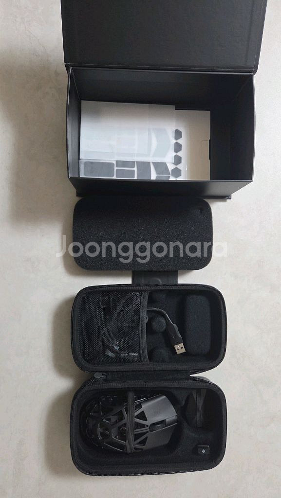 WLMOUSE BEAST X MAX 짐승 맥스 타공 블랙--1