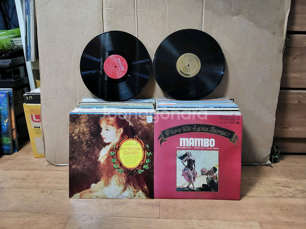 LP 음반 100장 일괄판매 (2오디오 앰프 스피커--0