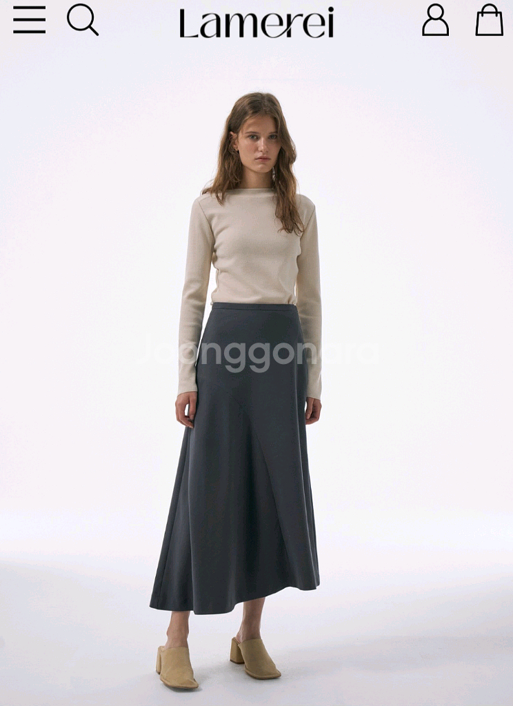 라메레이, 갤러리 울 알파카 니트--1