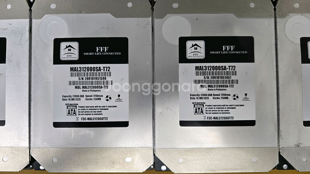 FFF 12TB HDD 하드디스크--0