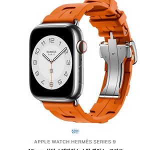 (애플케어)애플워치9 에르메스 45mm 오랑쥬 킬림 풀박스