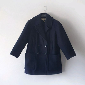 이자벨마랑 더블 브레스티드 오버사이즈 하프 코트