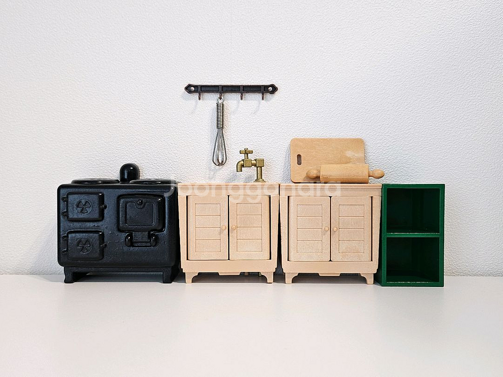 실바니안 올드 주방가구--1