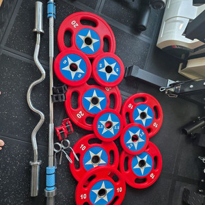 중량봉, 이지바, 원판, 마구리 각개 혹은 일괄 팝니다.