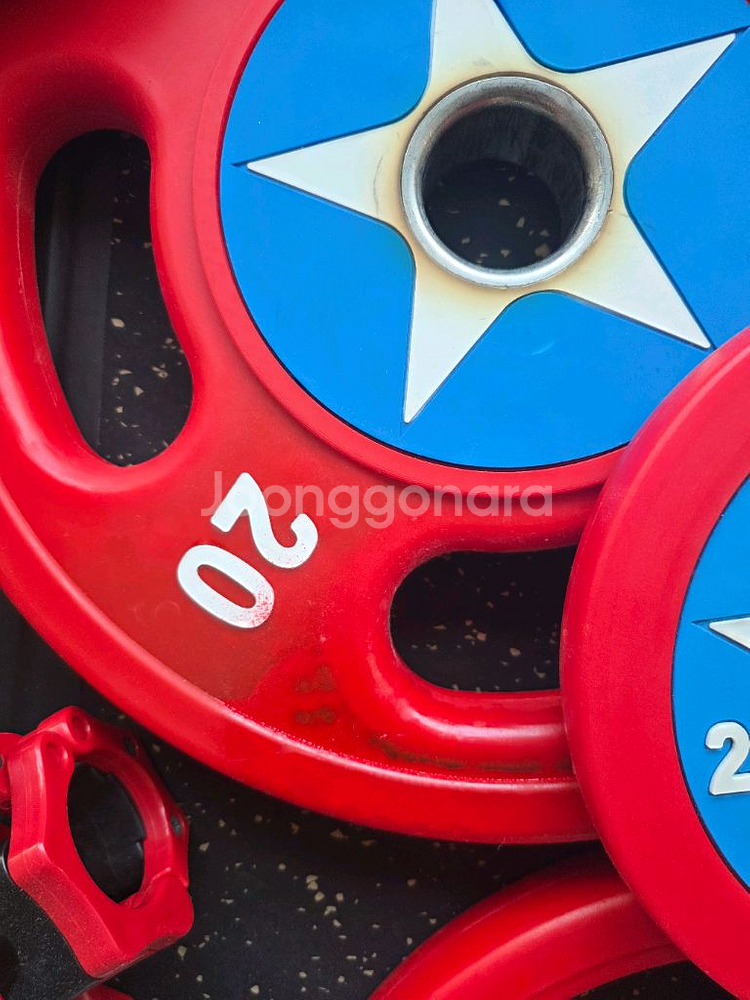 중량봉, 이지바, 원판, 마구리 각개 혹은 일괄 팝니다.--2