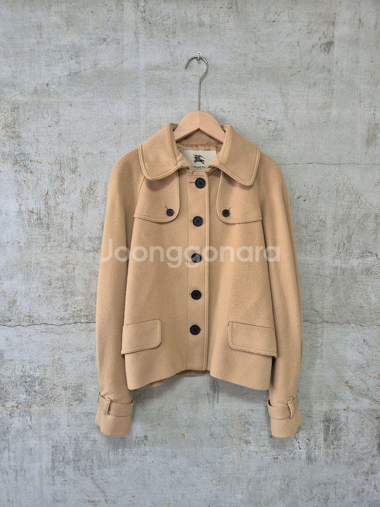 버버리 캐시미어 블렌드 코트--0