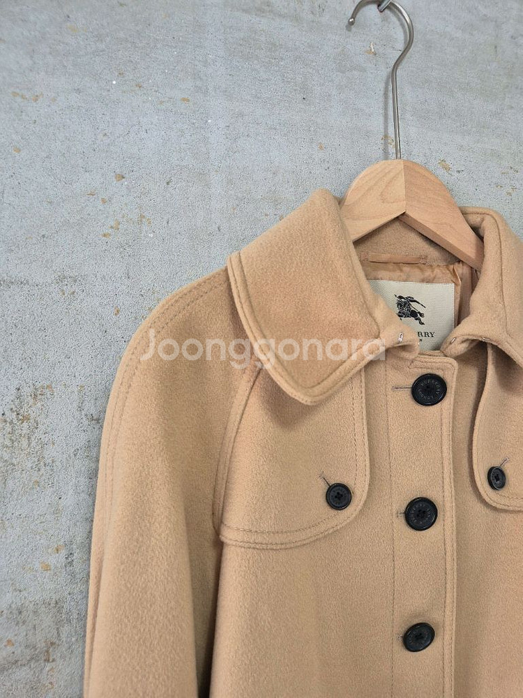 버버리 캐시미어 블렌드 코트--2