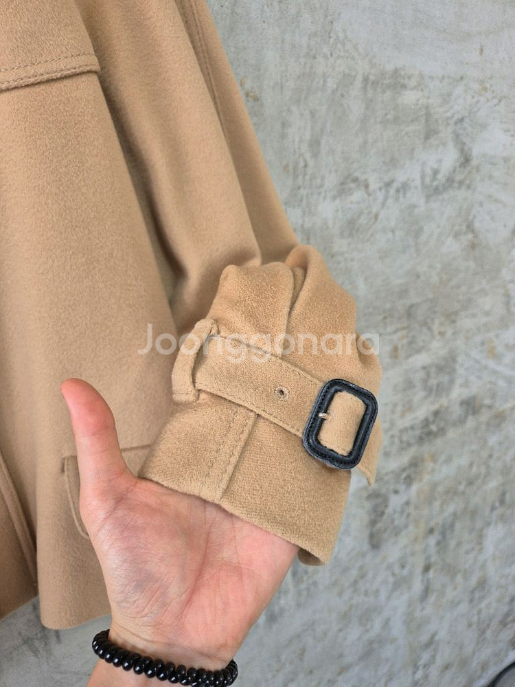 버버리 캐시미어 블렌드 코트--5