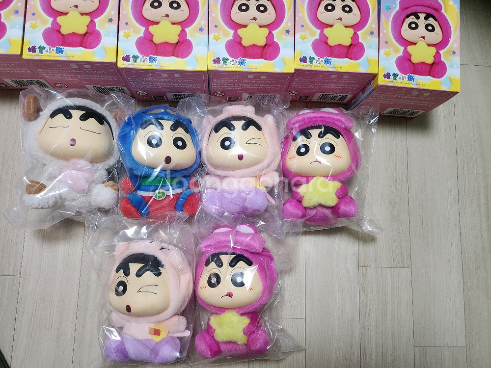 짱구 캐릭터 인형 세트--0