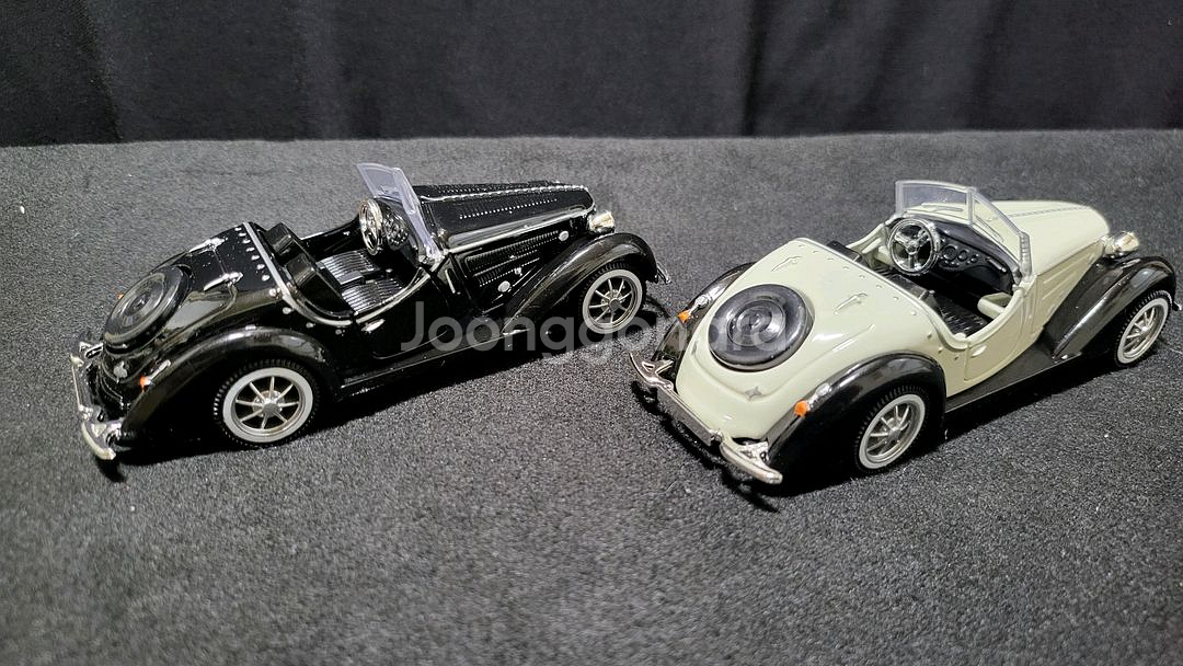 새상품) 레트로 클래식카, 다이캐스트 금속 미니카, 자동차완구--4