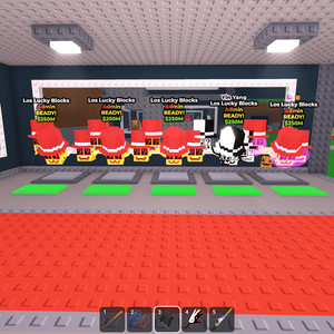 브레인롯즈 훔치기 로스 럭키블럭 10개