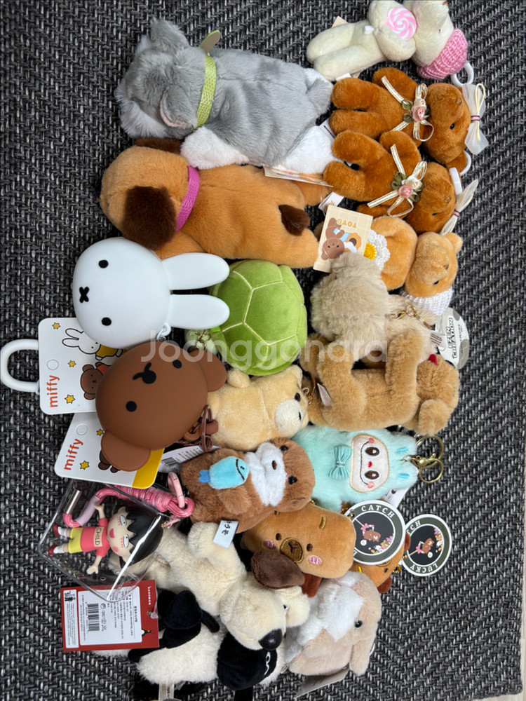 캐릭터 인형 키링 세트--0