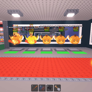 브레인롯즈 훔치기 스푸키 럭키블럭 10개