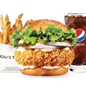 맘스터치 싸이버거세트 팝니다